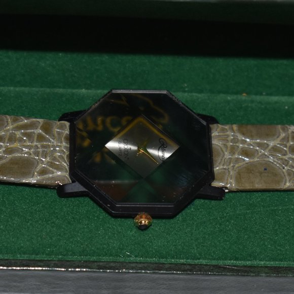 NIB  Croton Quartz Watch Green/Black - Picture 3 of 6